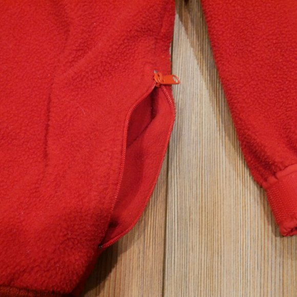 🚫SOLD🚫 Vintage Polo Ralph Lauren Superman Red USA Polo Pullover Sweater Size L - Picture 4 of 12